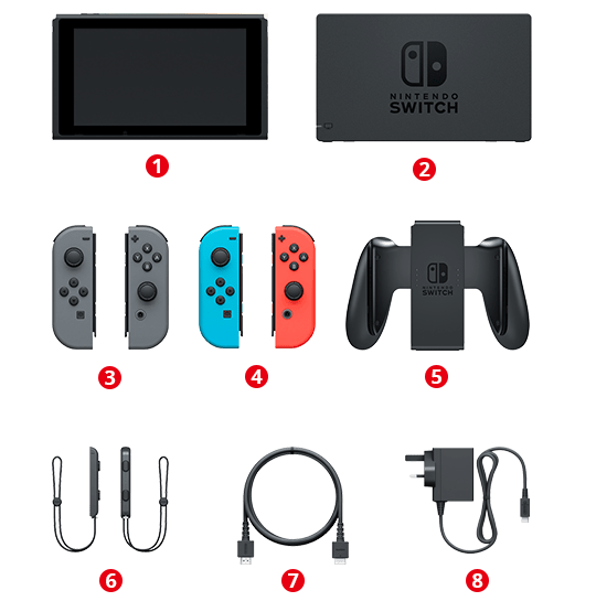 GAME - Nintendo Switch - Whats in the box