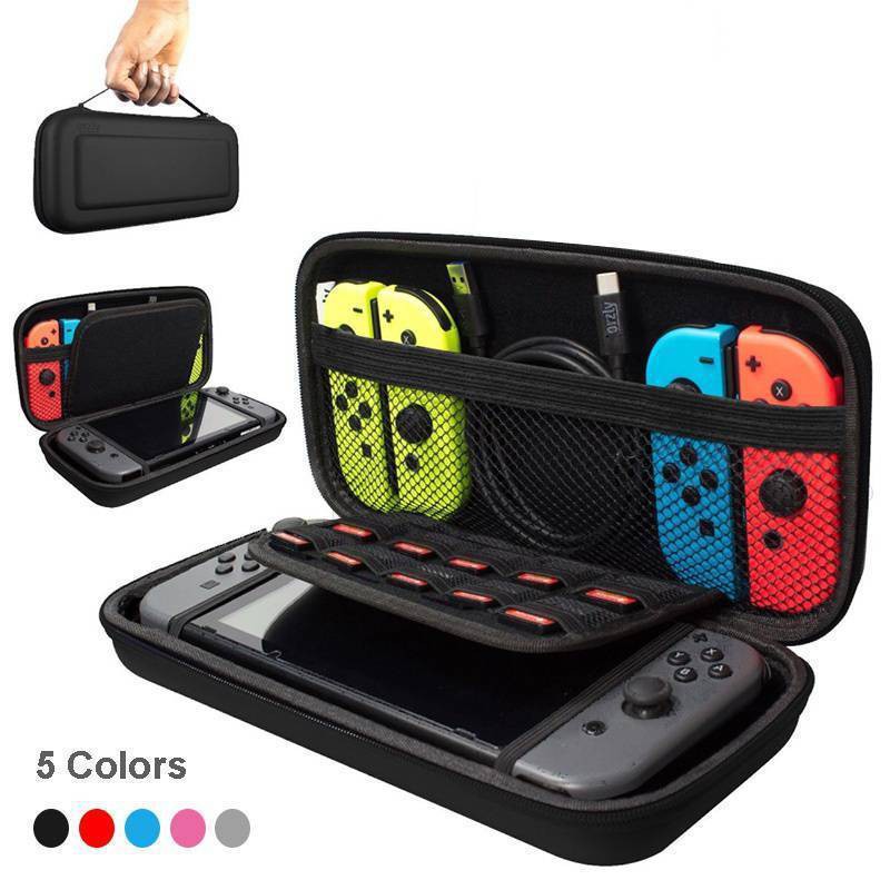 Hộp cứng đựng tay cầm chơi game Nintendo Switch có 10 ngăn đựng thẻ game |  Shopee Việt Nam