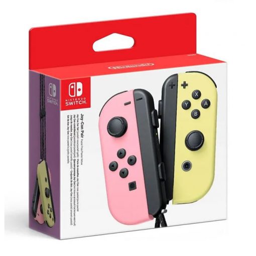 JoyCon Nintendo Switch  – Pastel Pink Pastel Yellow
